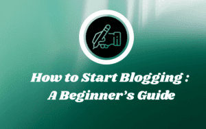 Start Blogging